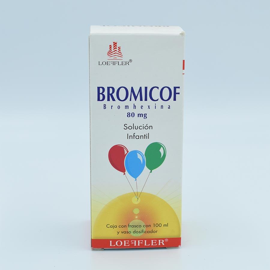 BROMICOF SOLUCIÓN Infantil Fco. 100 ML. 80 MG/100 ML.