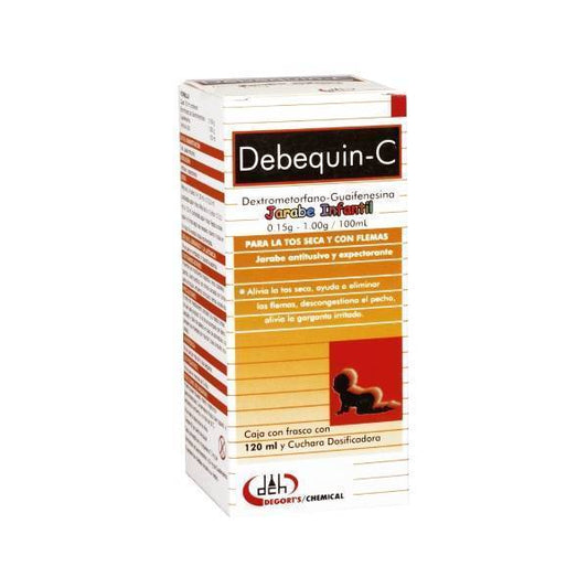 DEBEQUIN-C JBE. Infantil Fco. 120 ML. 0.15-1.0 G/100 ML.