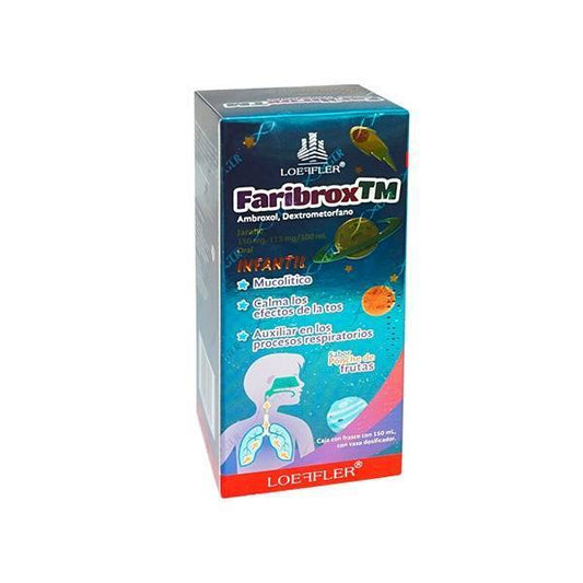 FARIBROX TM JBE. Infantil Fco. 150 ML. 150-113 MG/100 ML..