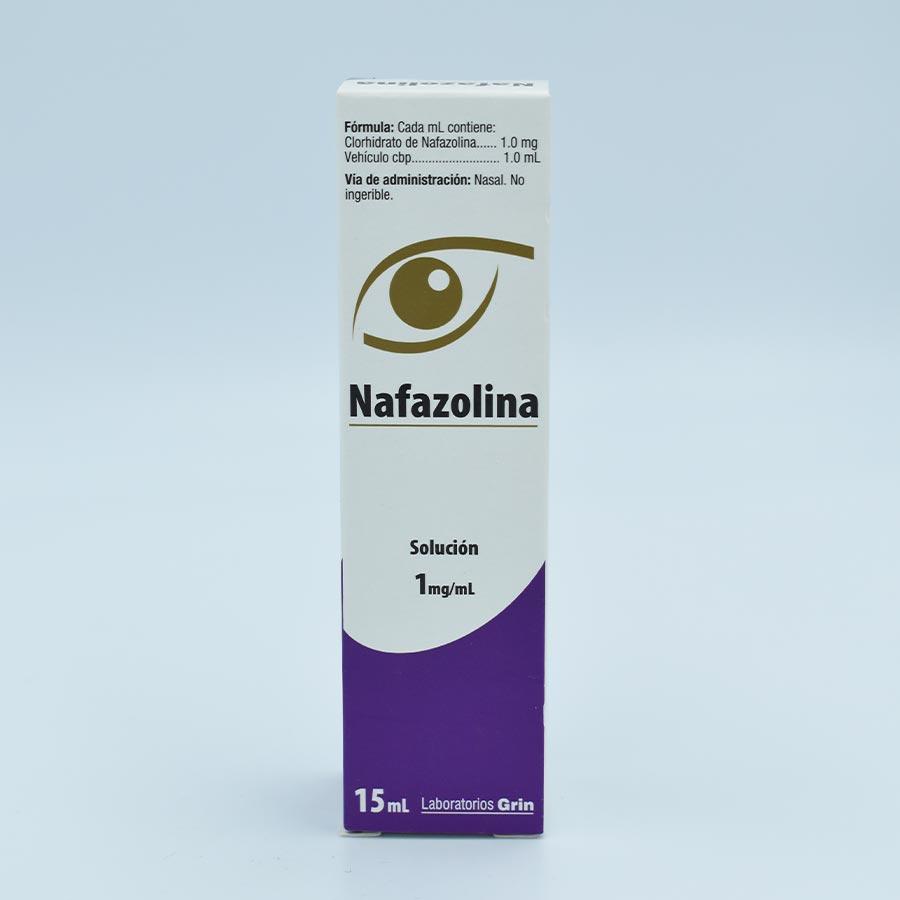 NAFAZOLINA (Grin) Sol. Nasal Fco. Atomizador 15 ML. 1 MG/1 ML.