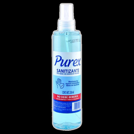 PUREX ADVANCE MENTA Sanitizante para manos SPRAY Fco. 250 ML.