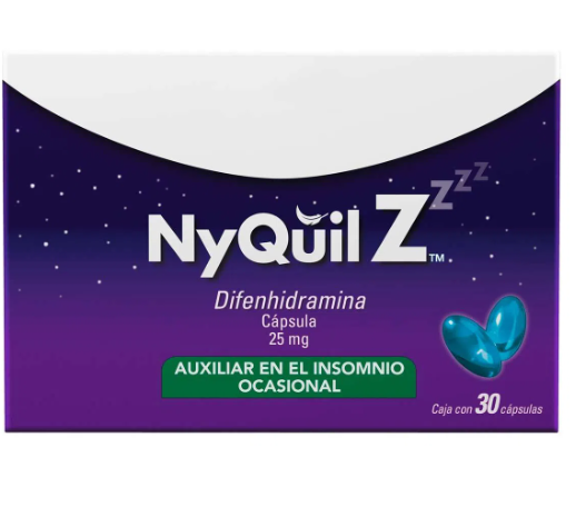 NYQUIL Z c/30 CAPS. 25 MG.