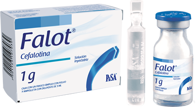 FALOT Sol. Iny. c/1 FCO. AMP. 1 G/5 ML.