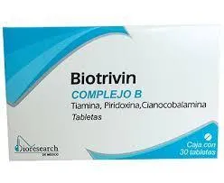 BIOTRIVIN c/30 TABS. 100/5/0.05 MG.