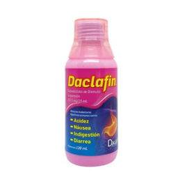 DACLAFIN SUSP. Fco. 120 ML. 1.75 G/100 ML. (262.5mg/15ml.)