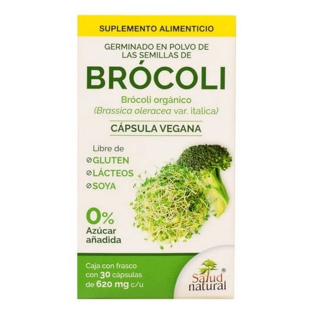 BRÓCOLI (Salud Natural) c/30 CAPS. 620 MG.