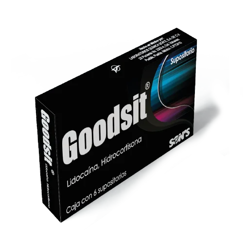 GOODSIT c/6 SUPOSITORIOS 60/5 MG.