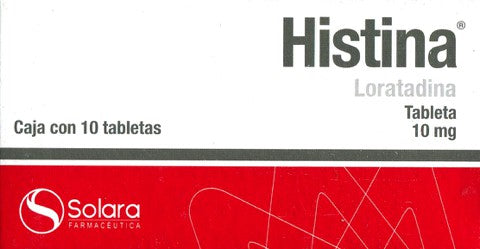 HISTINA c/10 TABS. 10 MG.