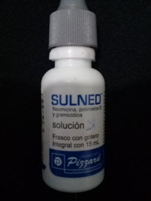 SULNED Sol. Oft. Fco. Gotero 15 ML. 1.75mg-5000u-25mcg/1 ML.