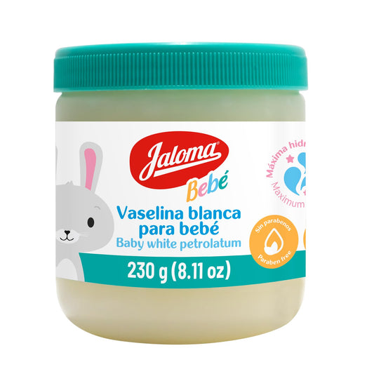 VASELINA BLANCA PARA BEBÉ (Jaloma) Tarro c/230 G.