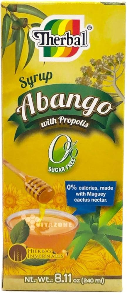 ABANGO c/PROPOLEO JARABE 0% Azúcar Fco. 240 ML.