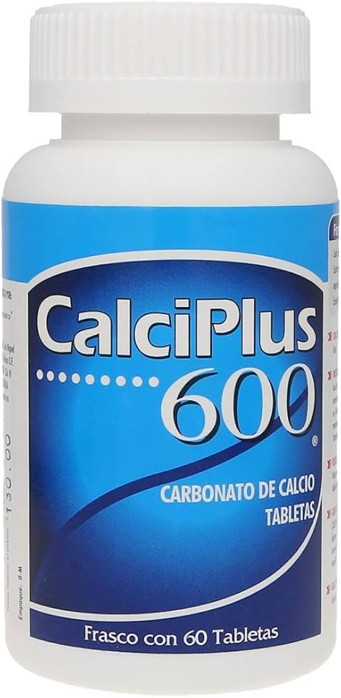 CALCIPLUS 600 c/60 TABS. 600 MG.