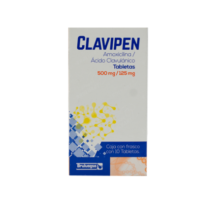 CLAVIPEN c/10 TABS. 500/125 MG.