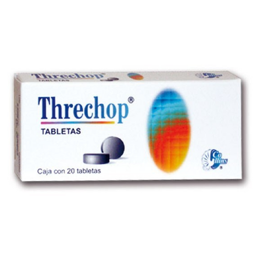 THRECHOP c/20 TABS. 50/200/2/200 MG.