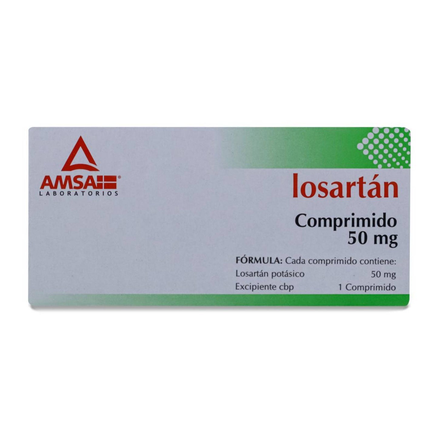 LOSARTÁN (Amsa) c/30 COMPS. 50 MG.