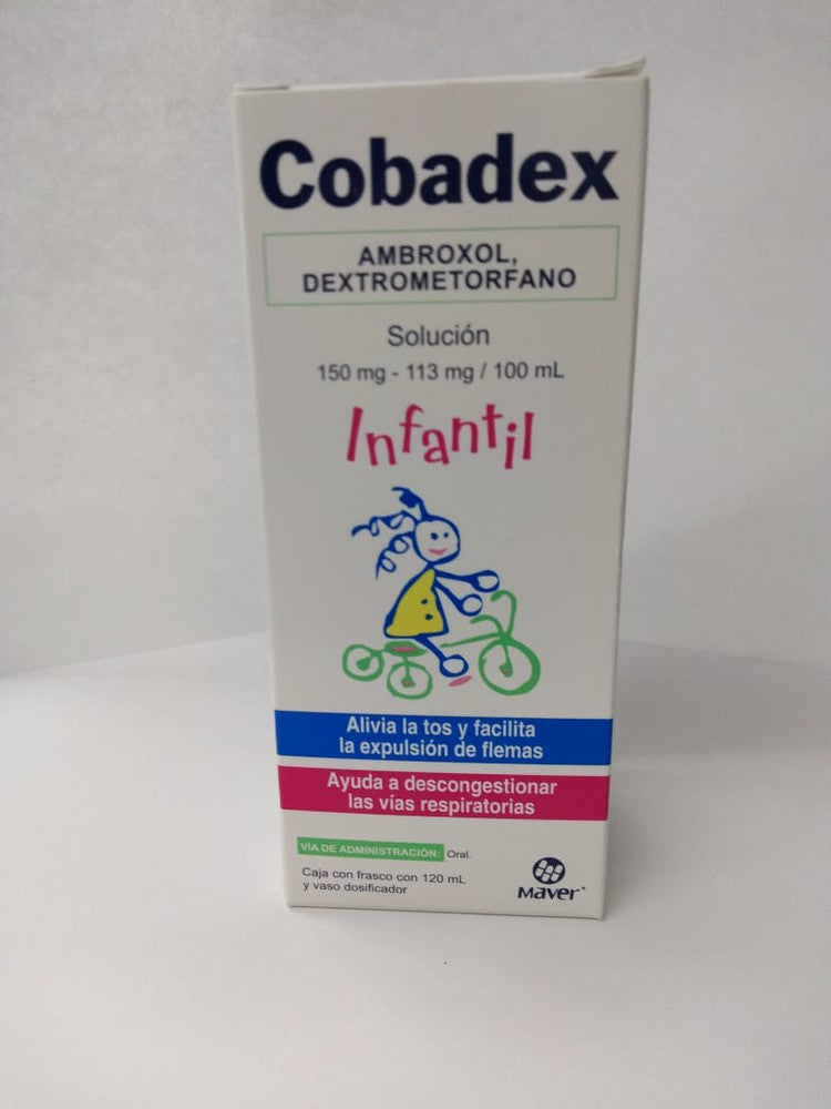 COBADEX SOL. Infantil Fco. 120 ML. 150-113 MG/100 ML.