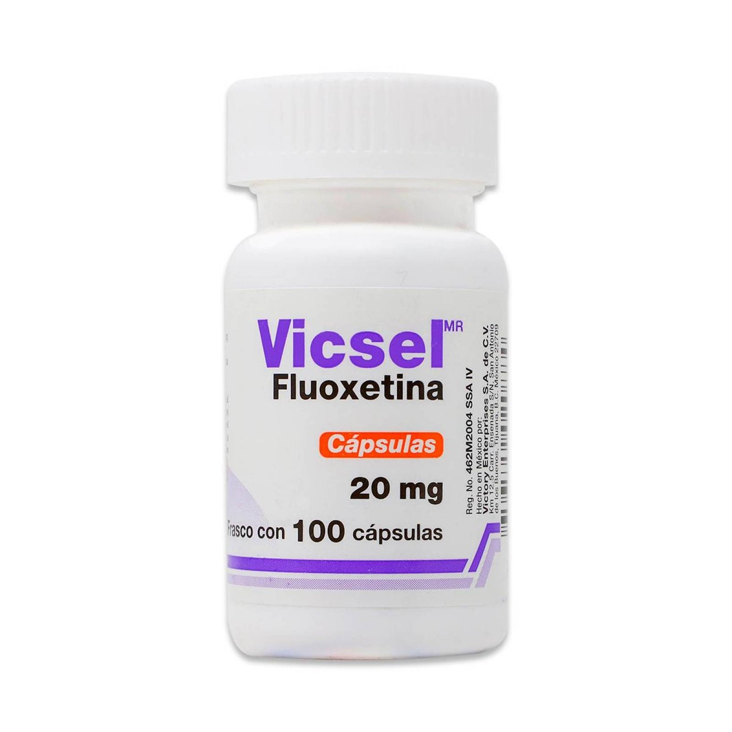 VICSEL Fco. c/100 CAPS. 20 MG.