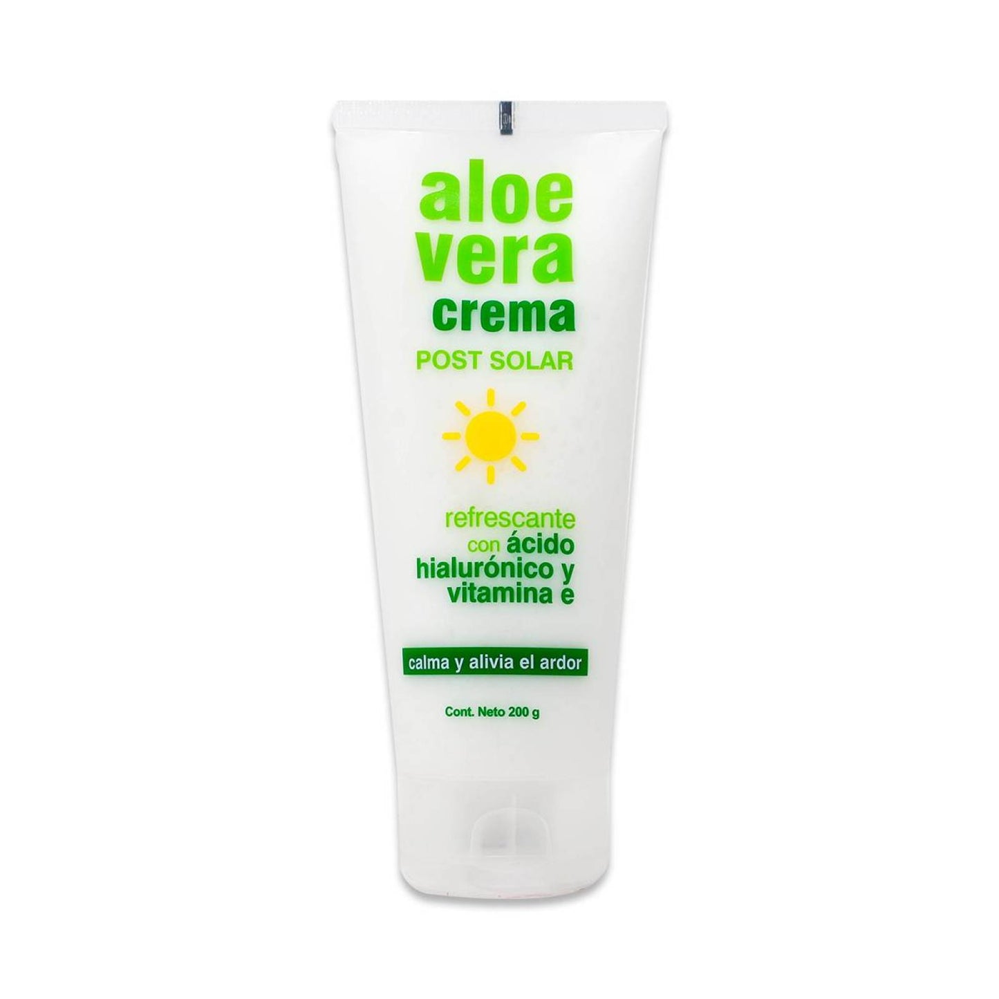 ALOE VERA CREMA POST SOLAR Tubo c/200 G.