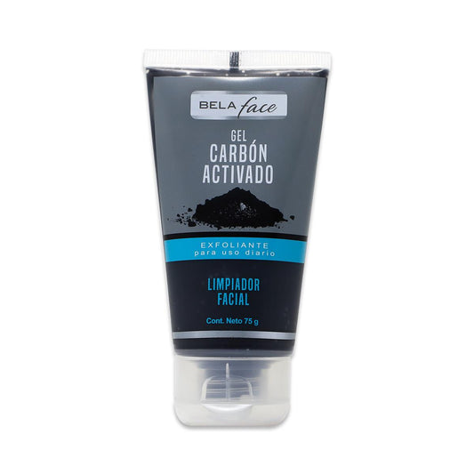 CARBÓN ACTIVADO GEL Limpiador Facial Tubo c/75 G.