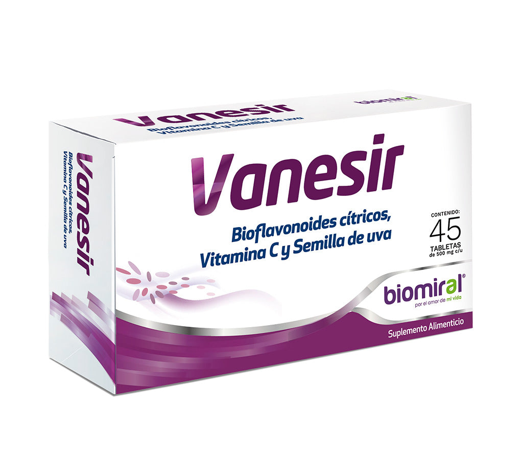 VANESIR c/45 TABS. 500 MG.