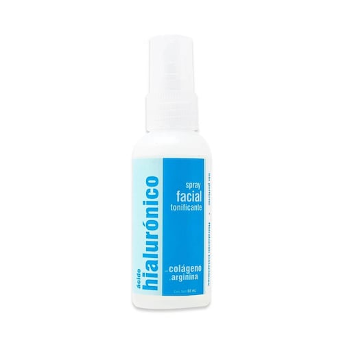 ÁCIDO HIALURÓNICO SPRAY FACIAL TONIFICANTES Fco. 60 ML.