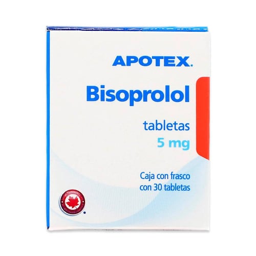 BISOPROLOL (Apotex) c/30 TABS. 5 MG.