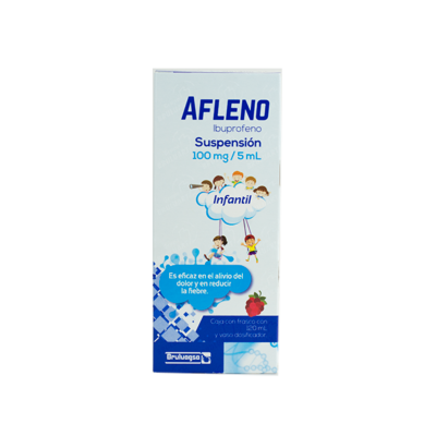 AFLENO SUSP. Infantil Fco. 120 ML. 100 MG/5 ML.