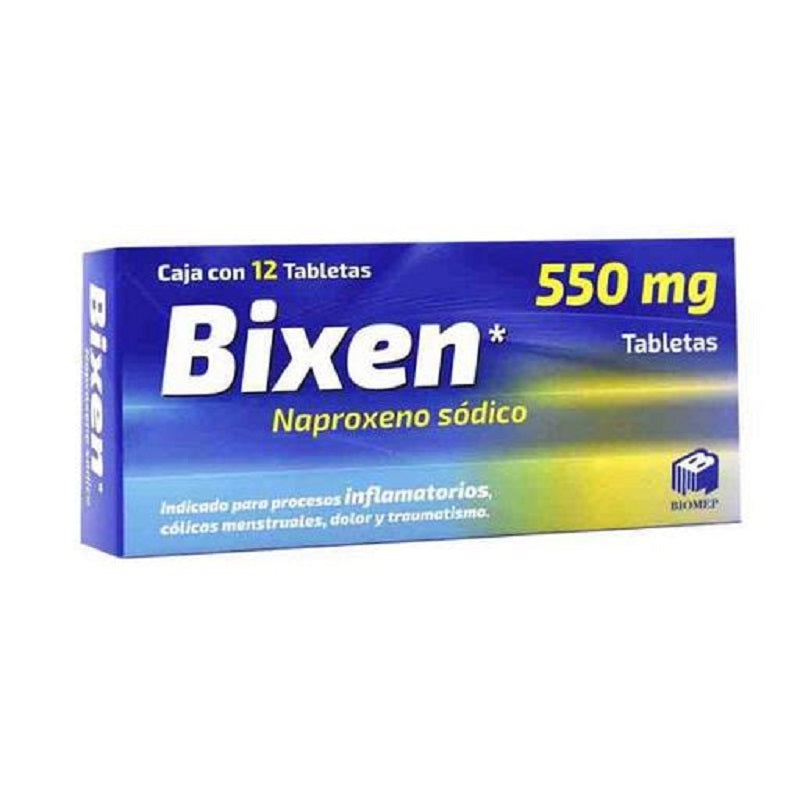 BIXEN c/12 TABS. 550 MG.