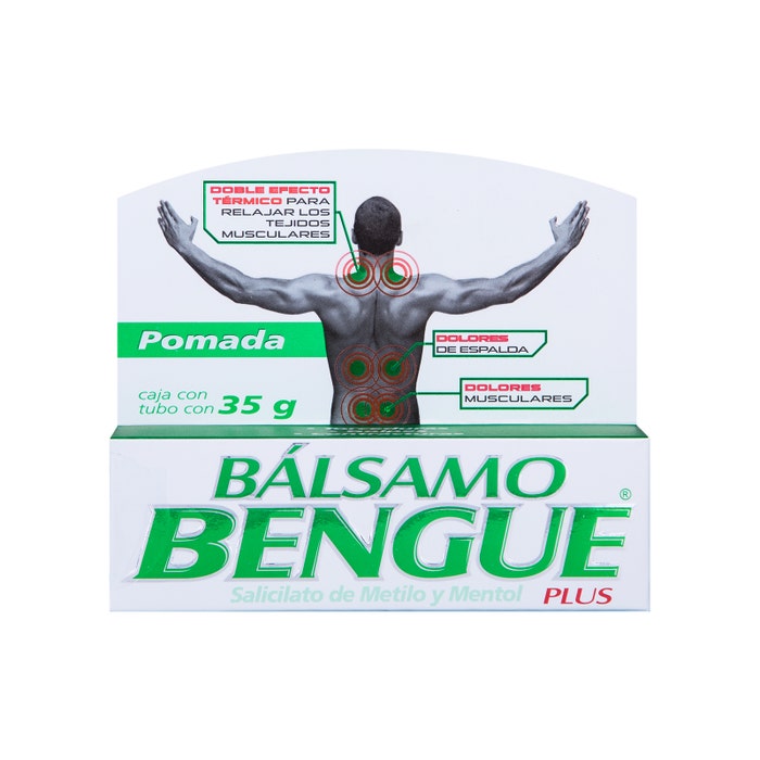 BÁLSAMO BENGUE PLUS Tubo c/35 G. 15-6 G/100 G.