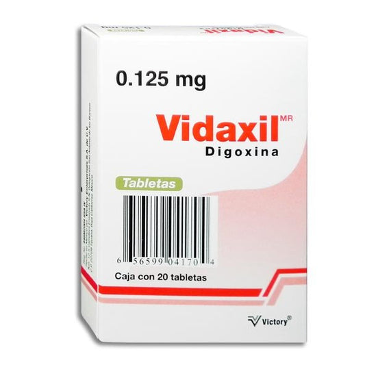 VIDAXIL c/100 TABS. 0.125 MG.