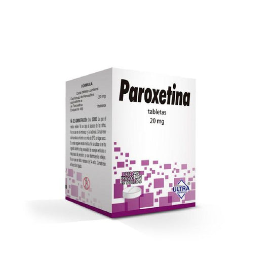 PAROXETINA (Ultra) c/10 TABS. 20 MG.