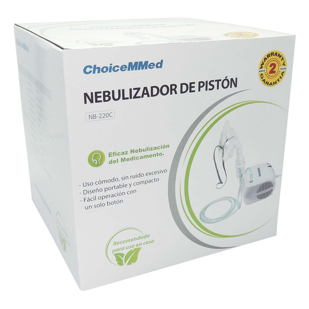 NEBULIZADOR de PISTÓN (ChoiceMMed) Mod. NB-220C c/1 Pza.