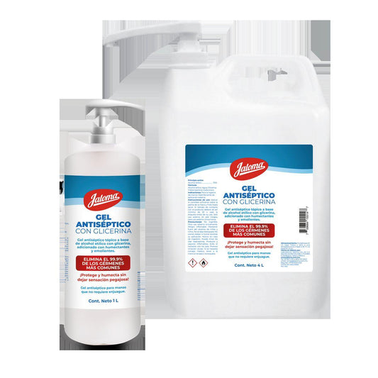 GEL ANTISÉPTICO CON GLICERINA (Jaloma) Env. Atomizador 1 L.