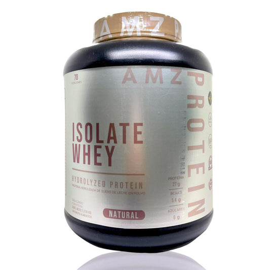 ISOLATE WHEY (AMZ) POLVO Sabor Natural Bote 2.310 KG.