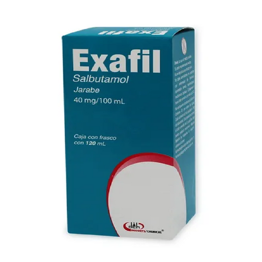 EXAFIL JBE. Fco. 120 ML. 40 MG/100 ML.