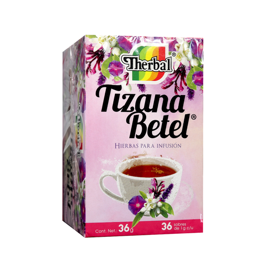 TIZANA BETEL p/Infusión c/36 SOBS. 1 G.