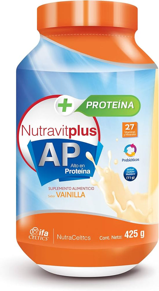 NUTRAVITPLUS AP Sabor VAINILLA Fco/Polvo 425 G.