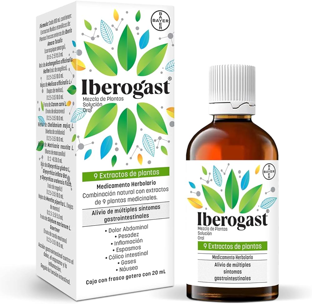 IBEROGAST SOLUCIÓN Fco. Gotero c/20 ML.