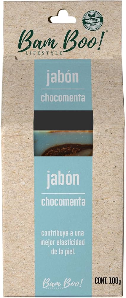 JABÓN CHOCOMENTA (Bam Boo) Barra c/100 G.