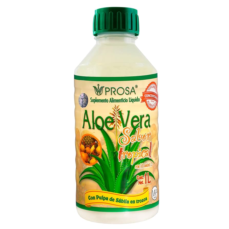 ALOE VERA Sabor Tropical (Prosa) Líquido Fco. 1 Litro.