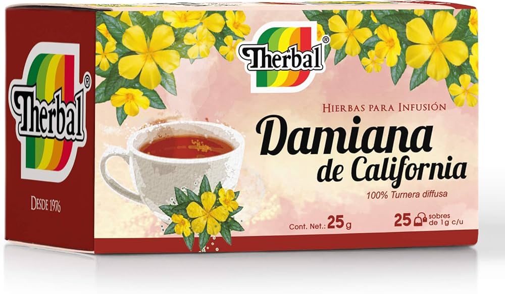 DAMIANA DE CALIFORNIA p/Infusión c/25 SOBS. 1 G.