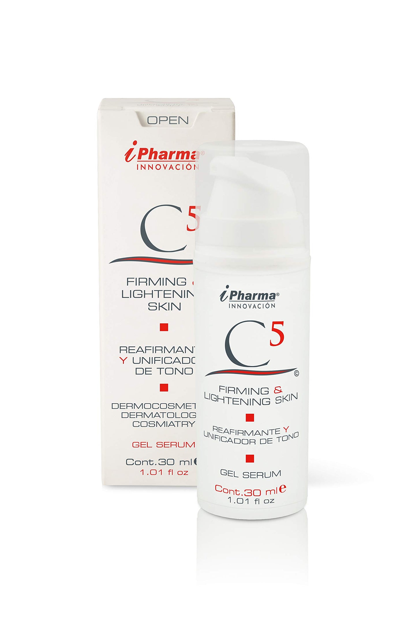 C5 GEL Reafirmante y Unificador de tono Fco. c/30 ML.