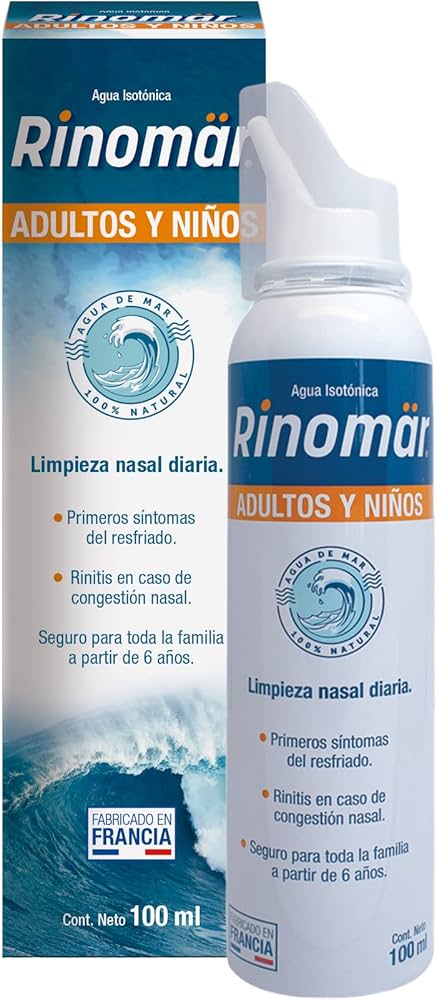 RINOMAR ADULTOS y NIÑOS Solución Nasal Fco. 100 ML.