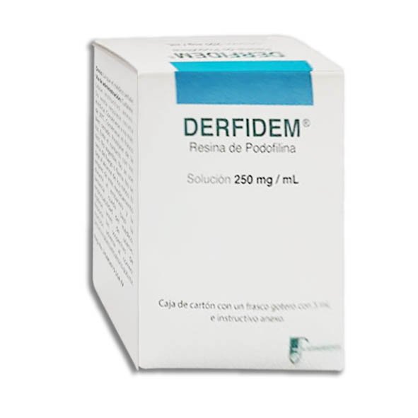 DERFIDEM SOLUCIÓN Fco. Gotero 5 ML. 250 MG/1 ML.