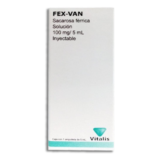 FEX-VAN Sol. Iny. c/1 AMPTA. 100 MG/5 ML.