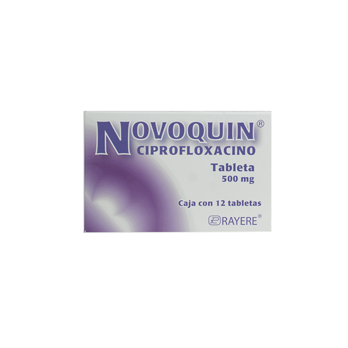 NOVOQUIN c/12 TABS. 500 MG.