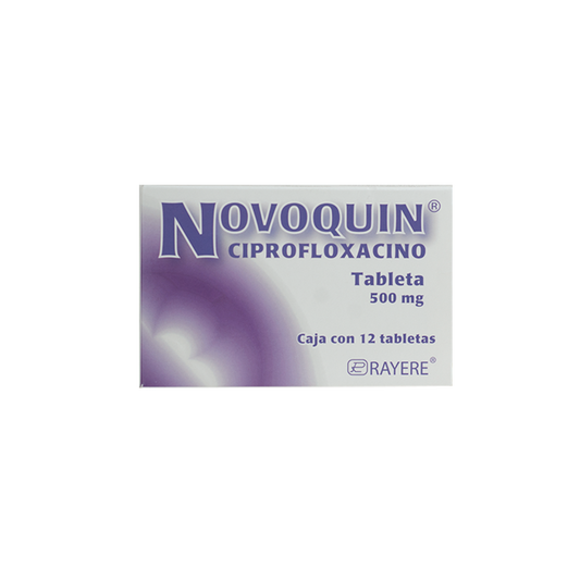 NOVOQUIN c/12 TABS. 500 MG.