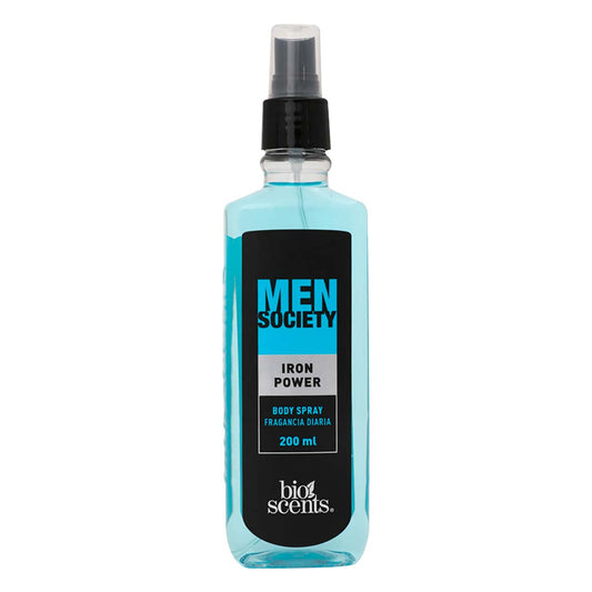 MEN SOCIETY IRON POWER Fragancia Diaria Fco. c/200 ML.