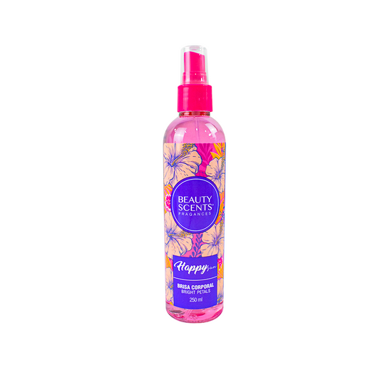 BEAUTY SCENTS HAPPY DAY BRIGHT PETALS Brisa Corporal Fco. c/250 ML.