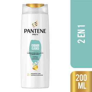 PANTENE PRO-V "Cuidado Clásico" SHAMPOO 2en1 Fco. c/200 ML.